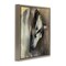 Stupell Industries Classical White Horse Framed Floater Canvas Wall Art Design by Marilyn Hageman
